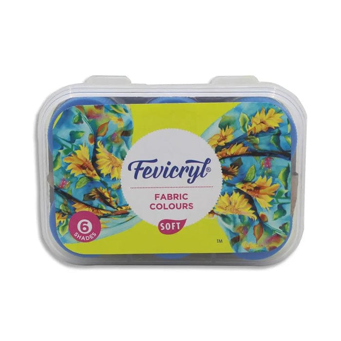 Fevicrly Fabric Colours Soft Set Of 6
