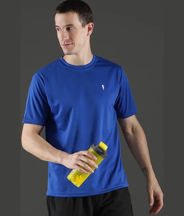EPPE - Blue Polyester Regular Fit Men's Sports T-Shirt ( Pack of 1 )