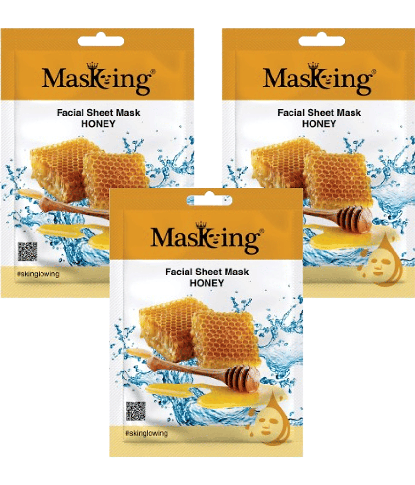 Masking - Fairness Sheet Mask for Combination Skin ( Pack of 3 )