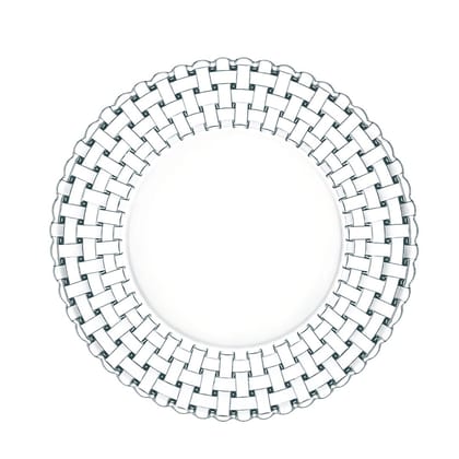 Nachtmann Bossanova Crystal Plate 23Cm (Half Design) Set 2'