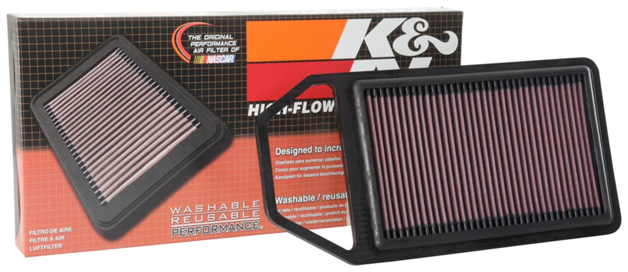 K&N 33-3114 Car Air Filter for Maruti Baleno 1.2