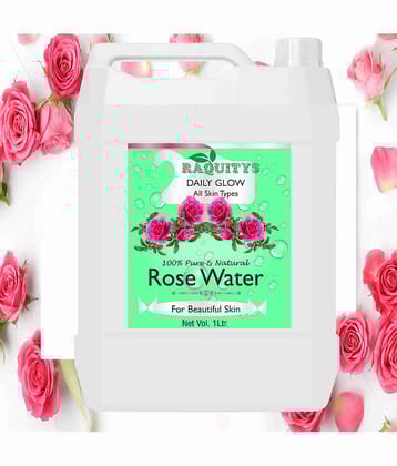 RAQUITYS Rose water face toner for glowing skin for all skin type 1000ML