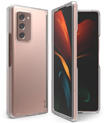 Samsung Galaxy Z Fold 2 Back Cover Case | Slim-Matte Clear