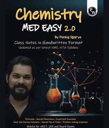 PW Chemistry Med Easy | Notes, Formulas, Tips & Tricks for NEET/JEE & Board Exams | Pankaj Sir Chemistry Handwritten Notes Paperback