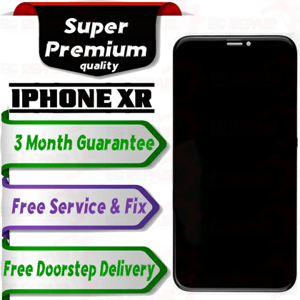 Apple iPhone Xr  (display glass combo folder) Mobile Display LCD Screen With Touch..