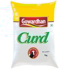 GOWARDHAN DAHI POUCH 1KG