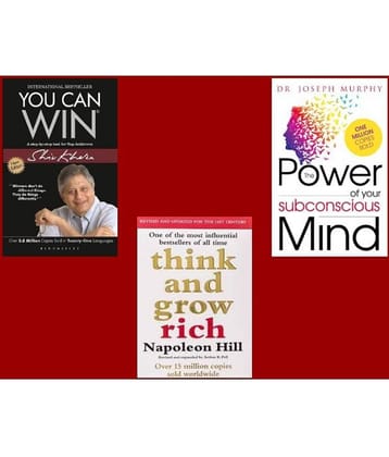 You Can Win + The Power of your subconscious mind + Think And Grow Rich
