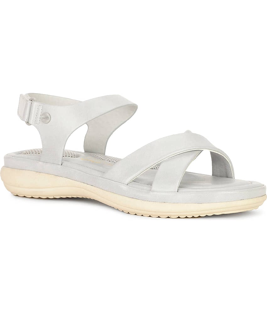 Bata Comfit Gray Women's Flats