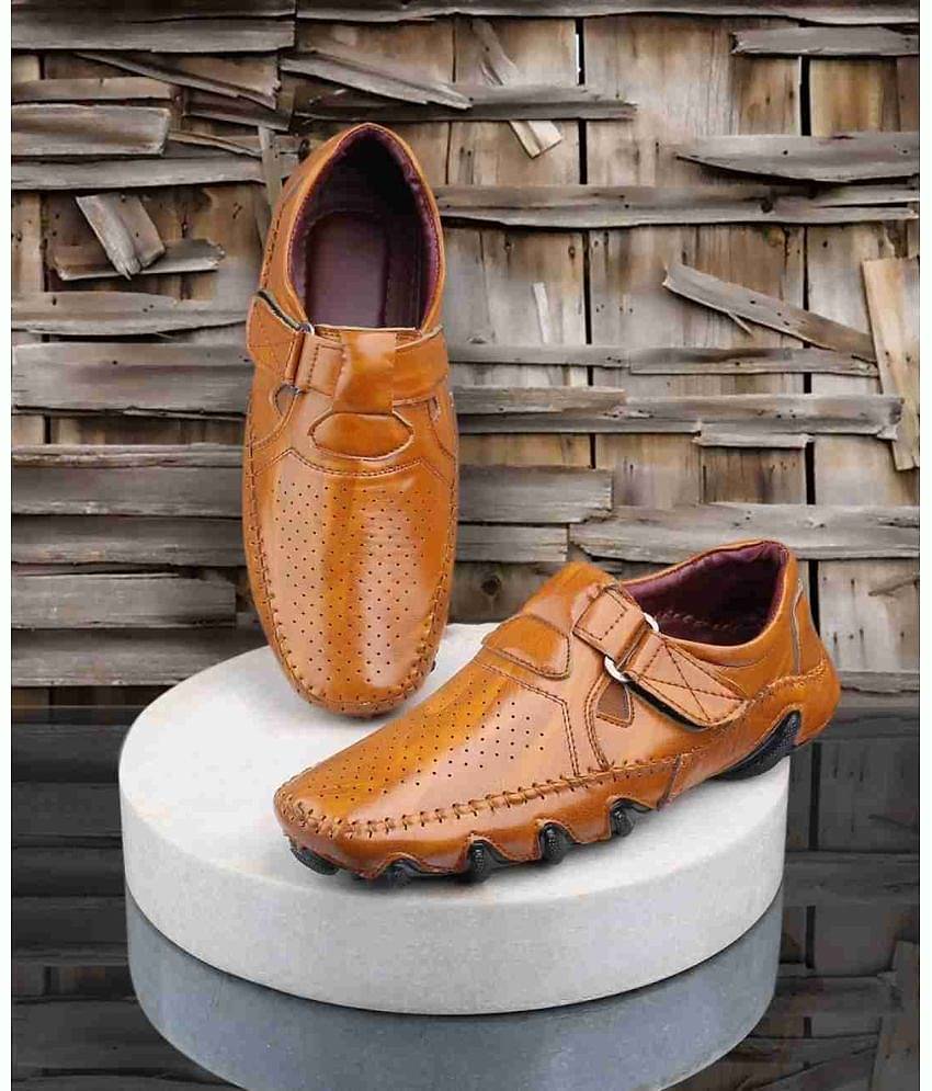 Akiko - Coffee Men's Sandals