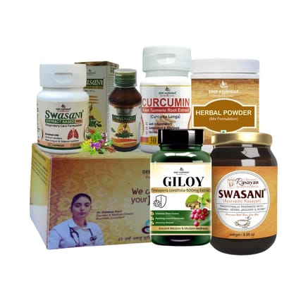 Asthma Ayurvedic Management 30 Days Pack