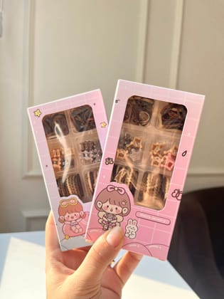 Kawaii Hair Accessories Set