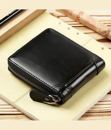 CAT BUNNY PU Leather Men's Card Holder ( Pack of 1 )