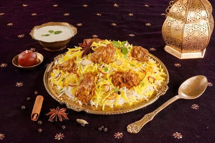 Zafrani Mutton Biryani (Classic).