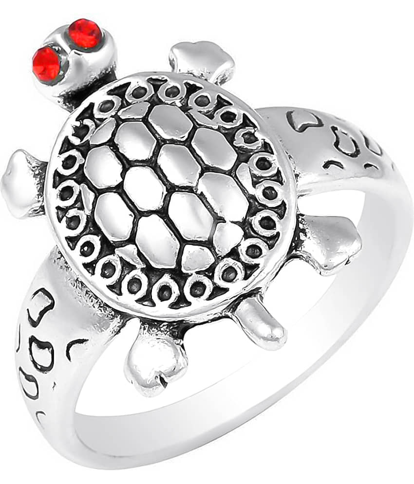FASHION FRILL - Silver Rings ( Pack of 1 )