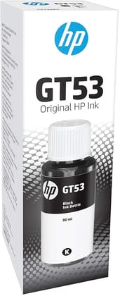 Hp Cartridge GT53 Black Bottled Ink 90ML
