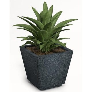 De Gardenia Pots and Planters Plants Highly Durable Polymers Lightweight Indoor Outdoor Plant Pots (10 Inch(GK10) Grey)