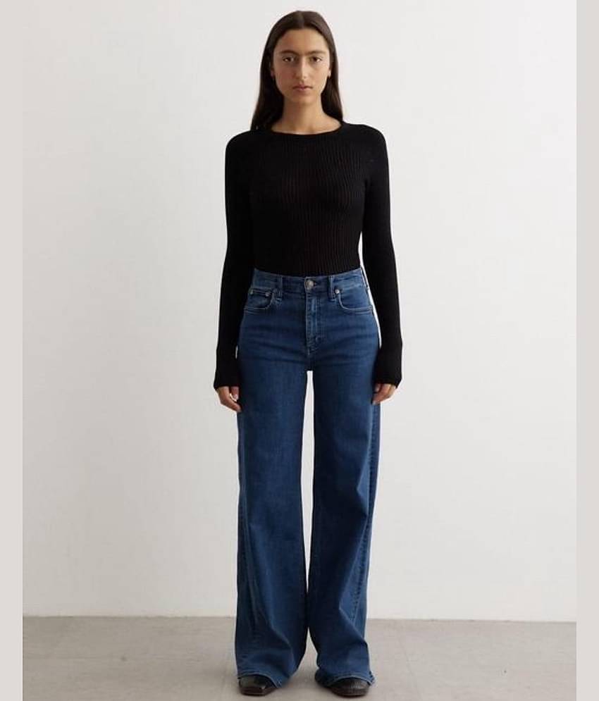 9x denims - Blue Denim Regular Fit Women's Jeans ( Pack of 1 )