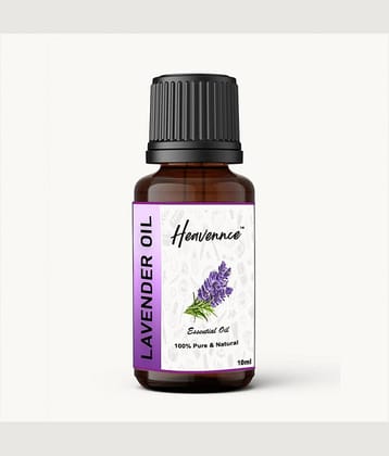 Heavennce Lavender Aromatherapy Essential Oil Aromatic With Dropper 10 mL ( Pack of 1 )