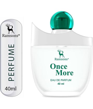 Ramsons - ONCE MORE Eau De Parfum Perfume For Men Long Lasting Premium Perfume 40 ml (Pack of 1)