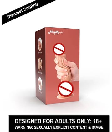 7 Inch Realistic Flexible Double Silicon Sexual Dildo 100% Real Skin Feeling For Women BY CRAZYNYT