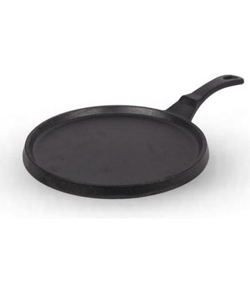 The Indus Valley - Cast Iron Flat Tawa ( Pack of 1 )