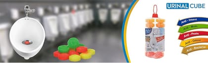 Wonder Fresh Urinal Cubes | Sani Cubes | Urinal Balls 200 g Each  Pack of 4