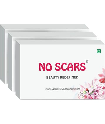 No Scars - Skin Whitening Bathing Bar for All Skin Type ( Pack of 3 )