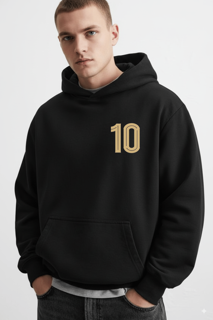 Black Messi Hoodie