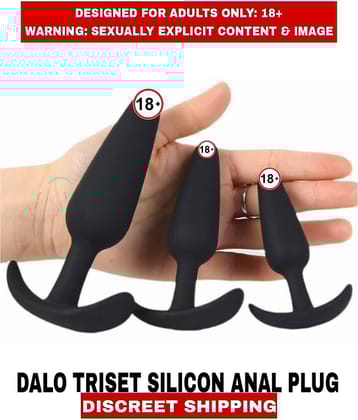 New Real Orgasm Anal Plug Dalo Triset Products Prostate Anal Silicon Plug For Unisex