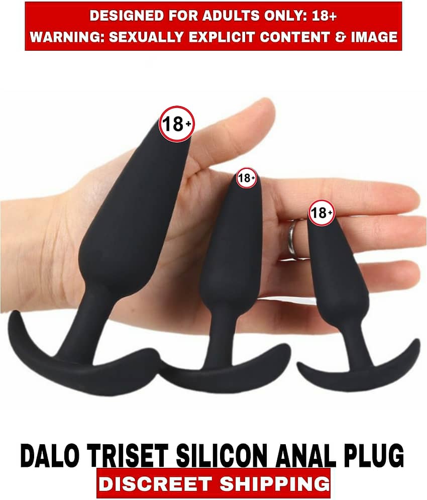 New Real Orgasm Anal Plug Dalo Triset Products Prostate Anal Silicon Plug For Unisex