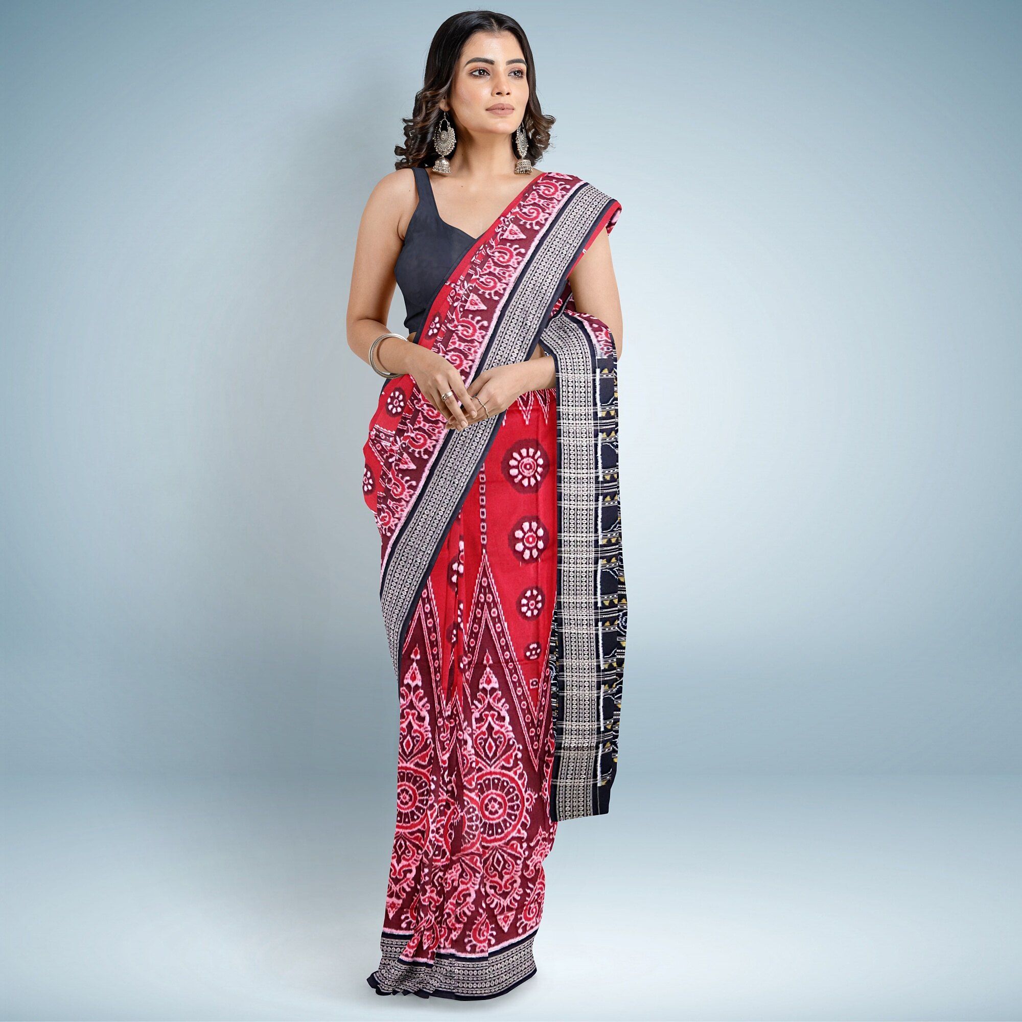 Bomkai Cotton Saree