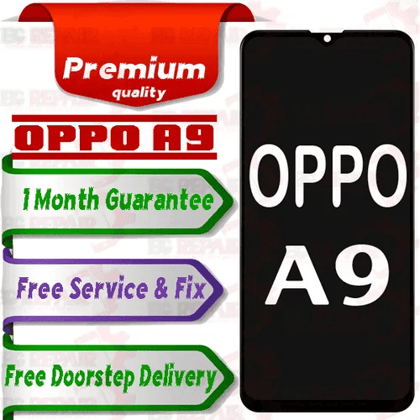 Oppo A9 Combo LCD with Touch Screen for A9  Black