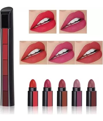 ADS 5in1  Matte  Mini Girls Lipstick Multi 7.5 g