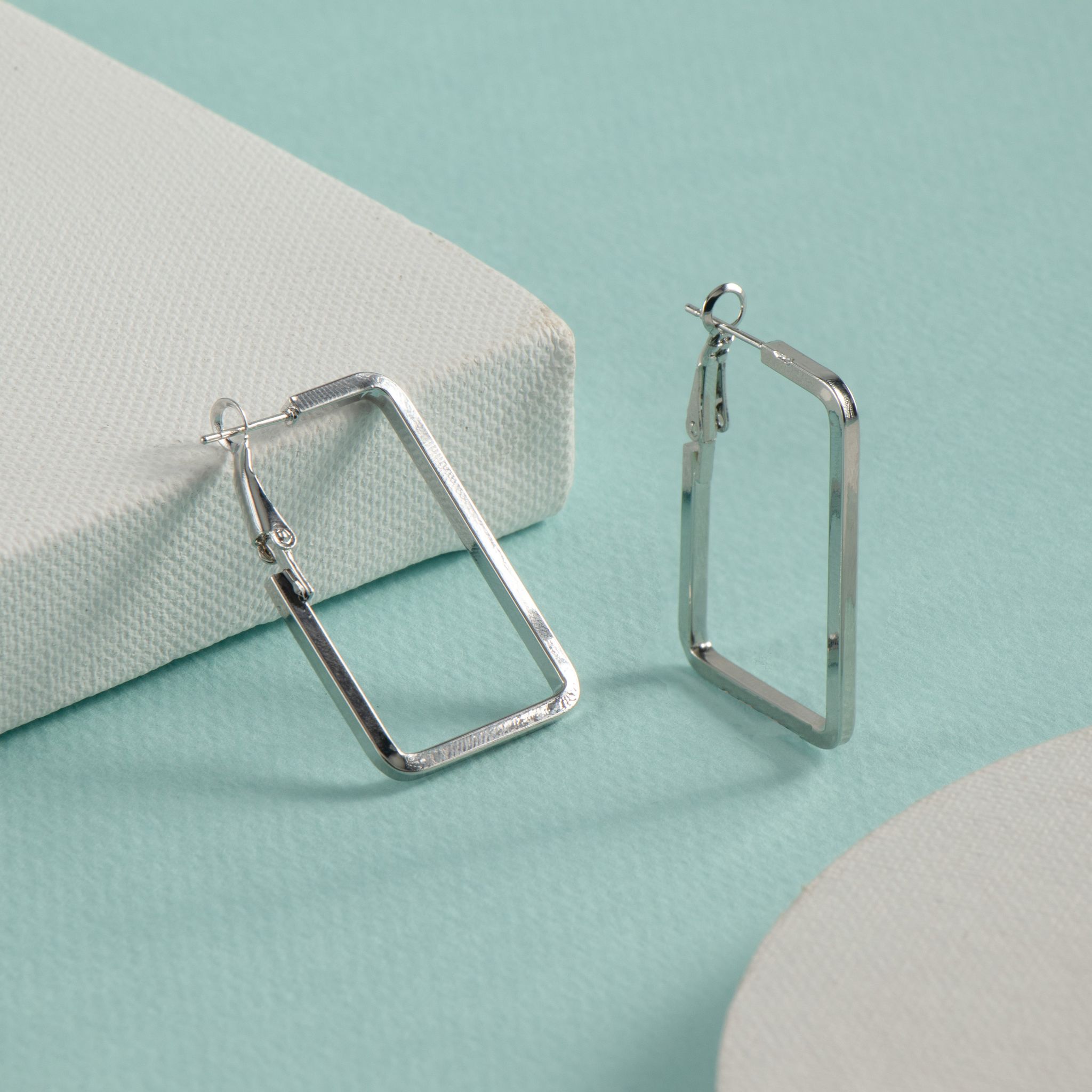 Silver Juliet Small Hoops