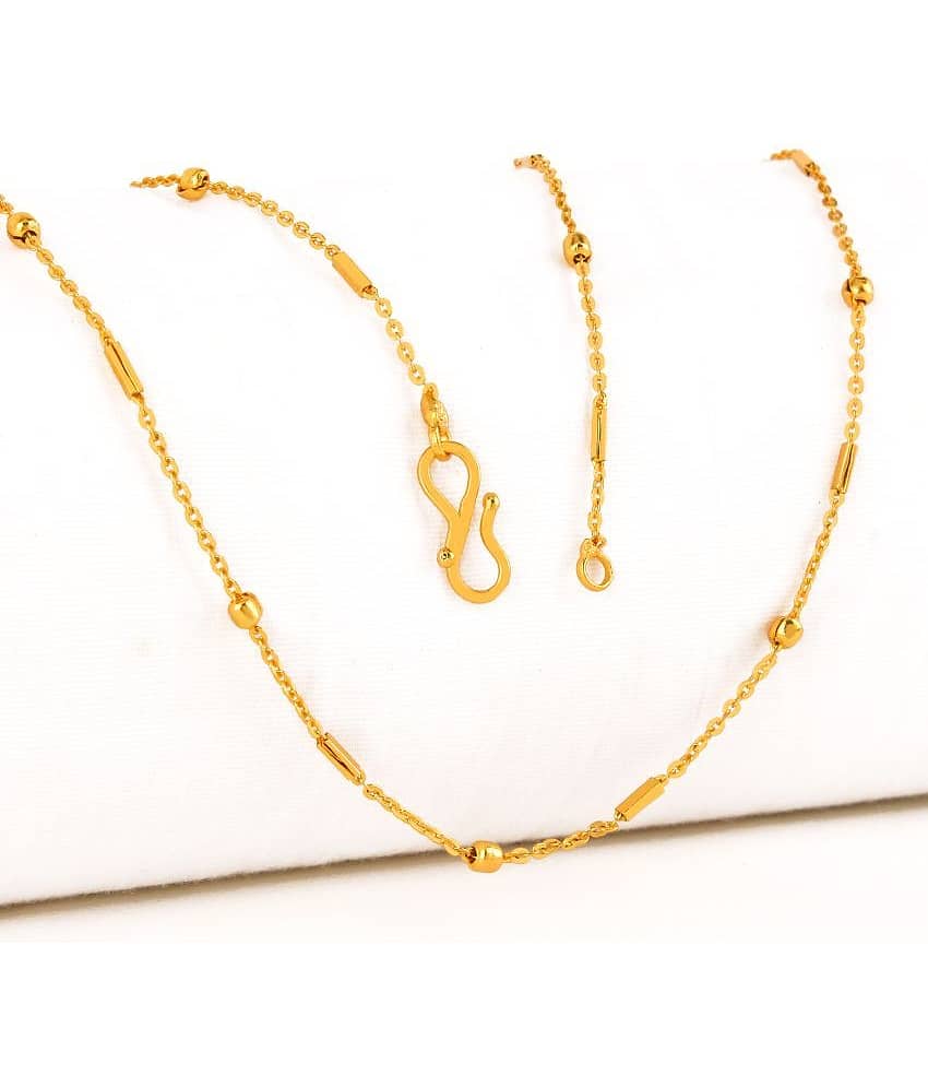 FASHION FRILL Gold Plated Brass Chain ( Pack of 1 )