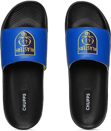 CHUPPS Navy Men's Slide Flip Flop