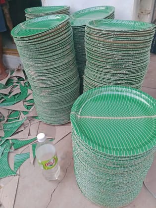 EcoFriendly Disposable Paper Plates