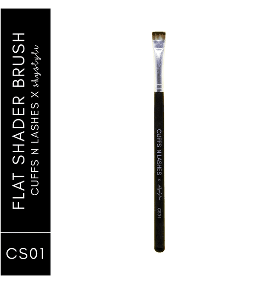 Cuffs N Lashes X Shystyles Makeup Brush - CS 01 Flat Shader Brush
