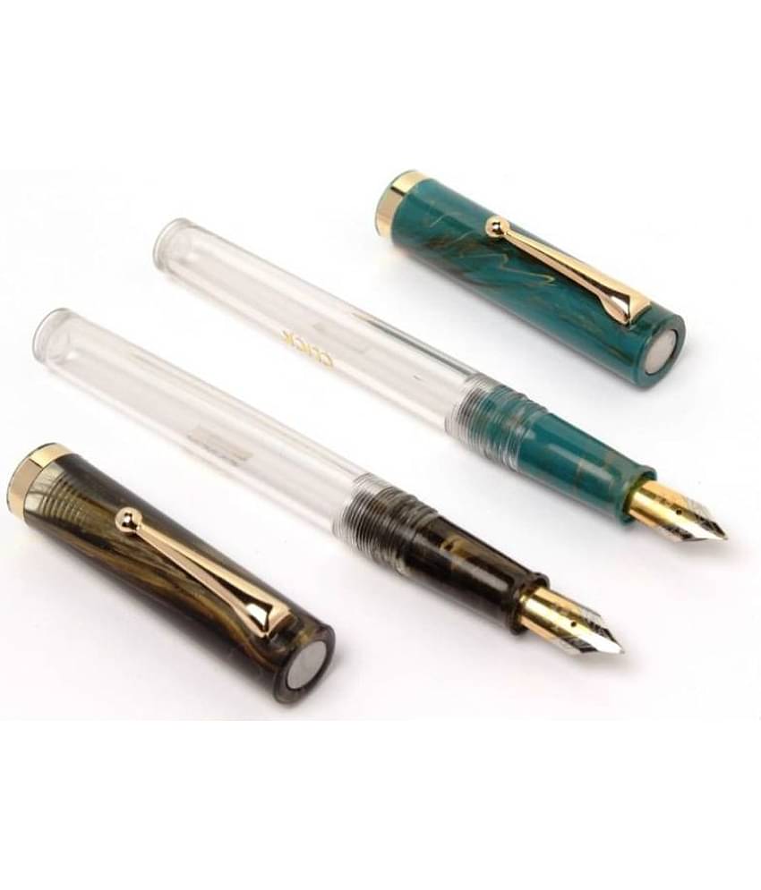 Srpc - Multicolor Medium Line Fountain Pen (Pack of 2)