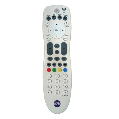 Videocon D2H Remote Original for Set Top Box | Remote Videocon D2H Compatible for HD Box TV & D2H (Non Voice | Not RF) (Exactly Same Remote Will Work Only)