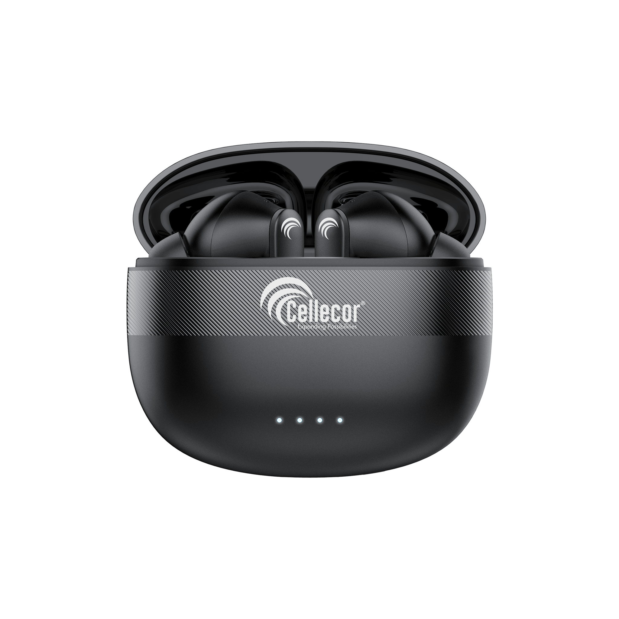 Cellecor BroPods CB03 Waterproof Earbuds With 30 Hours Playtime, Automatic Pairing, ENC Bluetooth-Black
