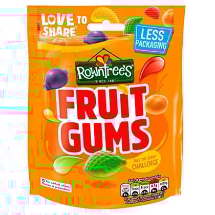 Nestle Rowntrees Fruit Gum, 120 gm