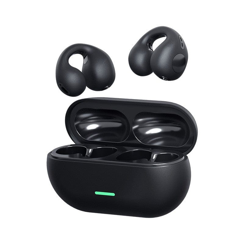 Wireless Clip On Boneconduction Earbuds wirless sports earbuds.