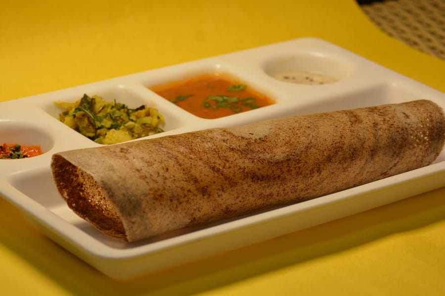 Paneer dosa (foxtail - kangni)