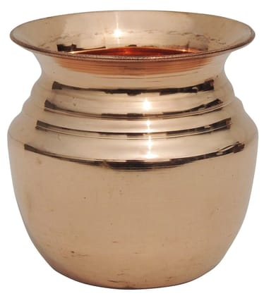 Copper Lota No. 5 - 3.2*3.2*3.2 inch (Z188 G), 300 ML