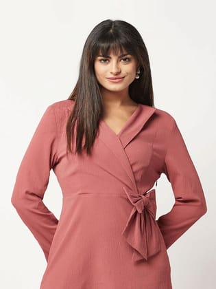 Pink Little Bow Dress