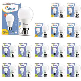 Glister 12W LED Bulb(PACK OF 16)