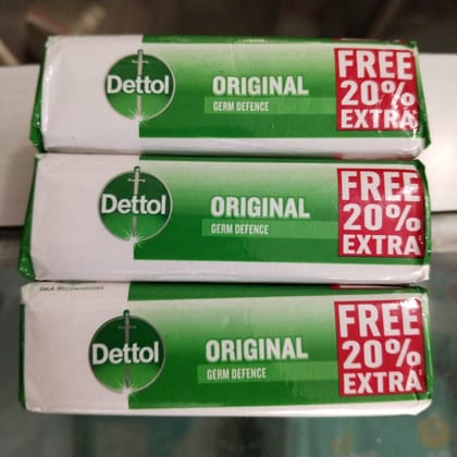 Dettol original germ defence soap 3 units 