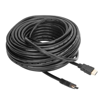 HDMI to HDMI (Male-Male) Cable 1.4V High-Speed with Ethernet - 20Mtr (Black)