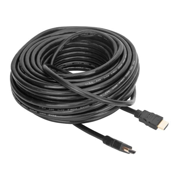 HDMI to HDMI (Male-Male) Cable 1.4V High-Speed with Ethernet - 20Mtr (Black)